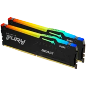 Kingston 32GB 5600MT/s DDR5 CL36 DIMM (Kit of 2) FURY Beast RGB EXPO pomnilnik