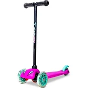 YVOLUTION Trotinet Neon Bolt roze