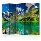 artgeist Paravan Mountain Lake I, 5-Delni, Enostranski