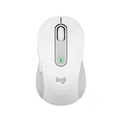 Logitech miška M650 Signature velikost M brezžična Bluetooth bela 910-006255