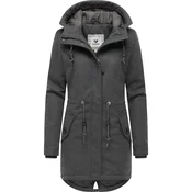 Ragwear Zimski plašč Ellba siva