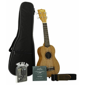 KALA KA-15-S-BNDL - Satin Mahogany Soprano Ukulele Starter Kit
