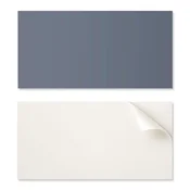 shumee Dekorativna samolepilna vinilna stenska plošča 100x50 cm temno modra