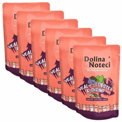 Dolina Noteci Superfood Cat Veal with Lobster & Shrimp 6 x 85 g