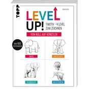 Level up! 1 Motiv - 4 Level zum Zeichnen