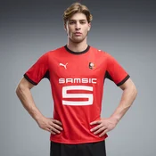 PUMA Stade Rennais 26/27 Home Jersey Men, Clothing, Red/Black, S