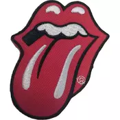 The Rolling Stones Classic Tongue Red Našitek za šivanje Red 8,4 x 5,8 mm