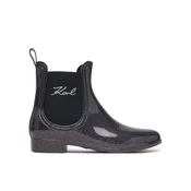 KARL LAGERFELD Gumijasti škornji KL94775S Vijolična