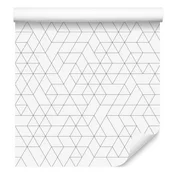Tapeta z geometrijskim vzorcem in abstraktnimi vzorci za dnevno sobo in spalnico 50x1000 cm