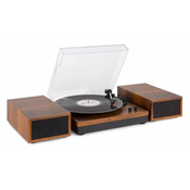 Fenton gramofon RP165 Record Player Set Light Wood