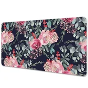 Decormat Podloga za mizo Cvetje in listi 120x60 cm