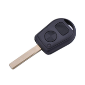 CAR 888 ACCESSORIES Kucište oklop kljuca 2 dugmeta crno