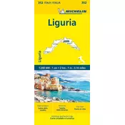 Liguria - Michelin Local Map 352