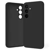 Mercury Ovitek za Galaxy S24 Plus Mercury Silikonski - ovitek črne barve