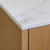 shumee Kuhinjski pult HPL 120x62 cm Calacatta Olympus (K551SU) vodoodporen 12 mm