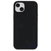 eSTUFF INFINITE ROME Magnetni ovitek za iPhone 15 Plus črne barve. Material: 51 % recikliran PC, 25 % recikliran silikon., ES67150026