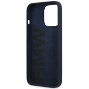Case BMW BMHCP13MSILBK iPhone 13 6,1 black hardcase Silicone Signature (BMHCP13MSILBK)