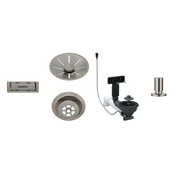 Odtok enojni Blanco InFino 207435 satin platinum