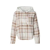 Hailys Bluza Ma44xi kremna/rjava/karamel/svetlo roza