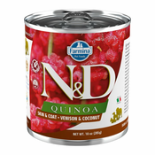 N&D DOG QUINOA Adult Venison & Coconut 285g