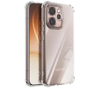 AVIZAR Ovitek za Oppo Reno 15 Pro iz silikona z ojačanimi vogali, Prozorna, (5000274005)