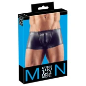 NEK Shiny Black Men’s Pants 2XL with Decorative Zippers OSV038E