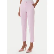 Fracomina Hlače iz tkanine FR26SV4002W42901 Roza Slim Fit