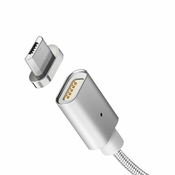 *Micro USB kabel srebrni magnet MCE160