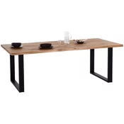 James Wood Jedilna Miza Wood, Hrast, Masivno, 220x100