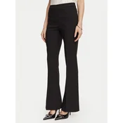 Rinascimento Hlače iz tkanine CFC0130135003 Črna Flare Fit