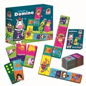 shumee IZOBRAŽEVALNA IGRA CRAZY DOMINO 2V1 UČENJE ŠTEVCA ŽIVALI ROTER KAFER
