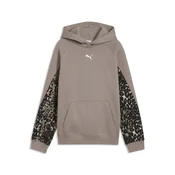 PUMA Sport Animal Fleece Hoodie Youth, Shop, Mouse Gray, 13-14Y