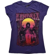 Jimi Hendrix Karl Ferris Wheel Purple S Ženske Majica