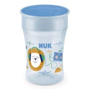 Nuk čarobna skodelica s pokrovom 230ml, modra