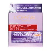 Loréal paris Revitalift Filler Trattamento Anti Rughe Rivolumizzante Spf50 50 ml