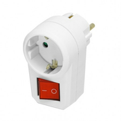 Prosto uticnica sa prekidacem ( NVK1/WH-P )