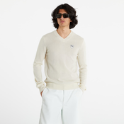 Mikina Comme des Garçons PLAY White Heart Pullover Natural Color L