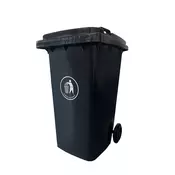 Koš za odpadke 240L črn