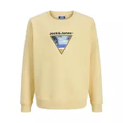 Jack & Jones Junior Majica Perry svetlo modra/rumena/črna