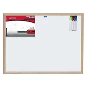 Optima Tabla Magnetna Optima 60x90 cm Bela, Les