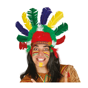 Guirca Barvni indianski naglavni trak