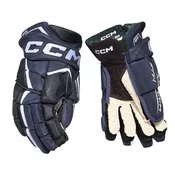 Hokejske rokavice CCM JetSpeed FTWomen Navy/White Senior 14 palcev