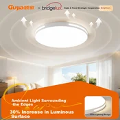 Kuka Plafonska lampa LED, 48 W, 40 cm, Bela