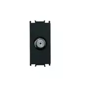 shumee Priključek za satelitsko anteno 1dB 1M modul črne barve brez okvirja KM16SB-B/U TEM za PD12 1795/1329