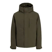 JACK & JONES Prehodna jakna JJEKEEN oliva