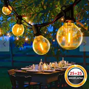 Home & Marker Zunanje LED luči na traku (25 žarnic; dolžina kabla 7,5 m)/ YARDBULBS 1+1 GRATIS, (21372700)