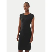 Vero Moda Vsakodnevna obleka Ava Sarah 10346941 Črna Slim Fit