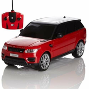 Pama avto Land Rover Range Rover Sport, daljinsko voden, 1:24, rdeč