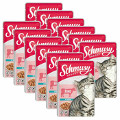 Schmusy Ragout vrečka goveje meso v omaki 12 x 100 g
