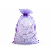 Darilna vrečka 15x24 cm organza - (15x24 cm) vijolična svetla (10 kosov)